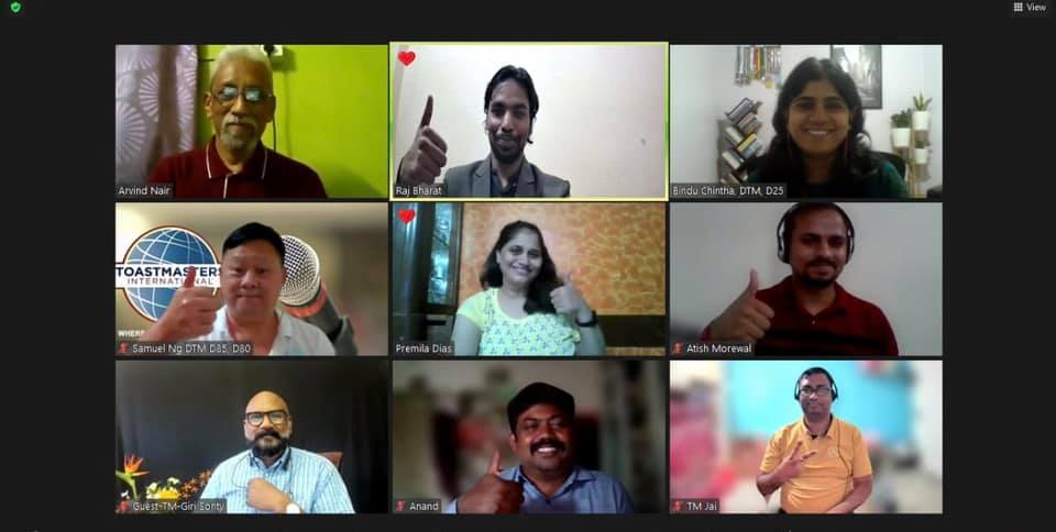 Becoming a Person of Influence – guest speaker session at Chalk and Duster Toastmasters