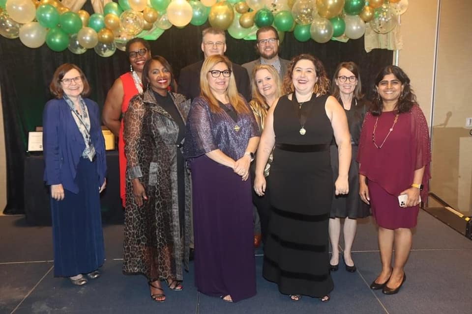 Elected Division F Director – celebration with dignitaries